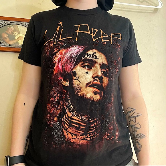 Tultex Tops - Tultex Lil Peep T-Shirt